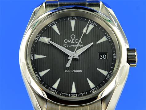 omega seamaster aqua terra 23110396006001|Seamaster Aqua Terra 150M 38.5 mm, steel on steel.